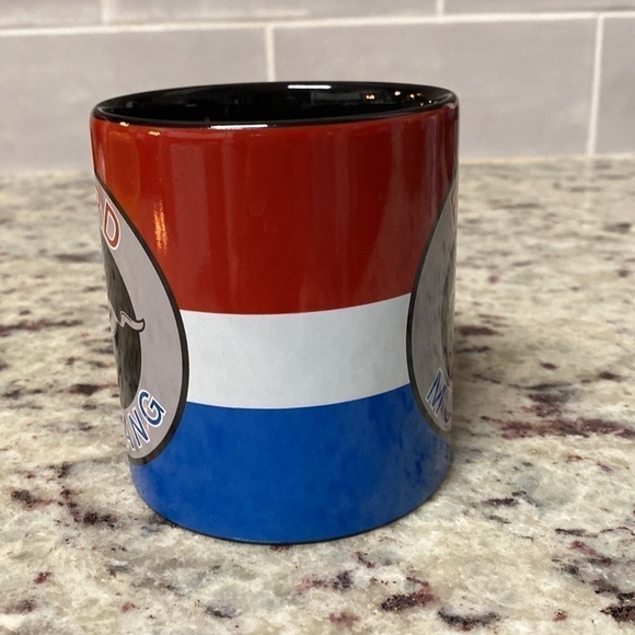 Ford Mustang Red Blue Black Mug Muscle Car Man Father's Day Christmas Fun Gift - Picture 2 of 5